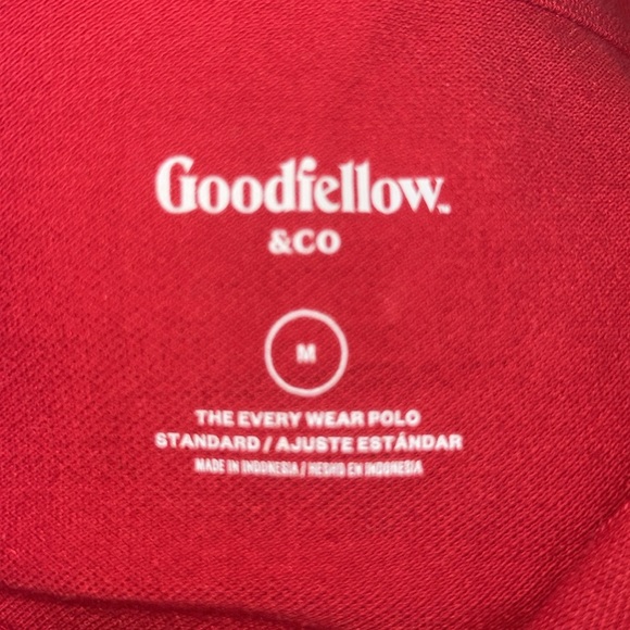 Goodfellow & Co. The Every Wear Polo in red velvet - Picture 6 of 8